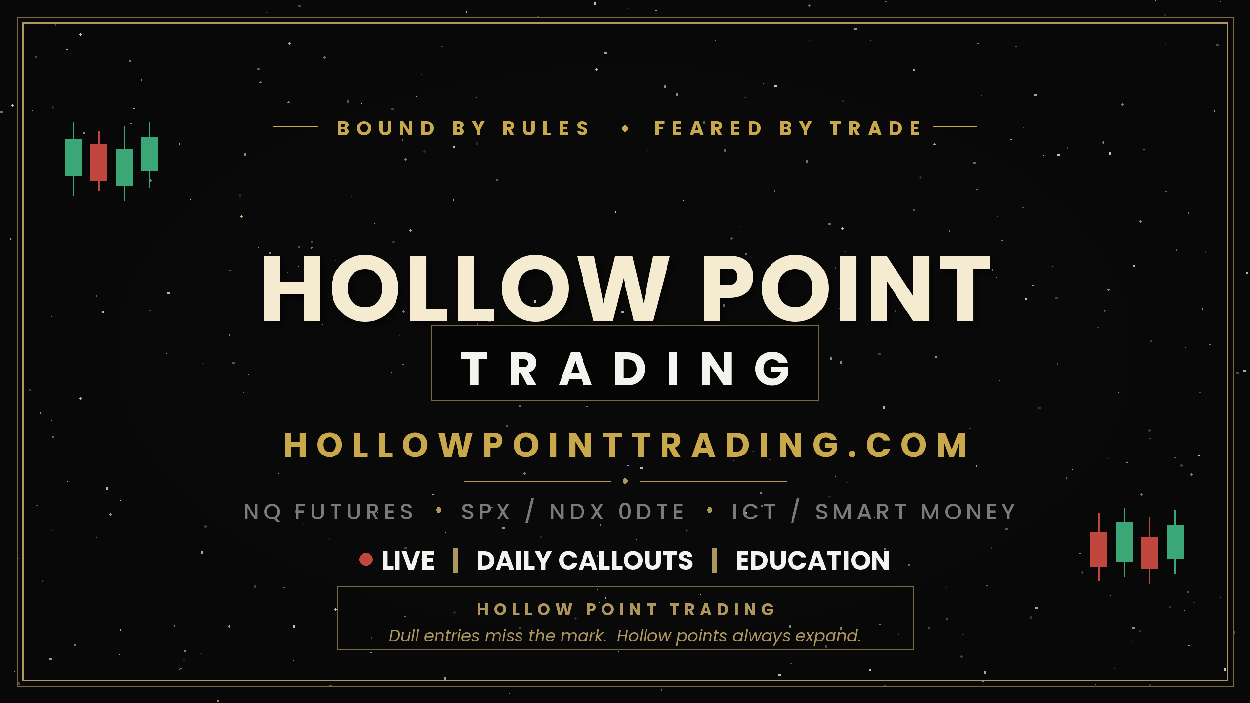 Hollow Point Trading — Bound by rules, feared by trade