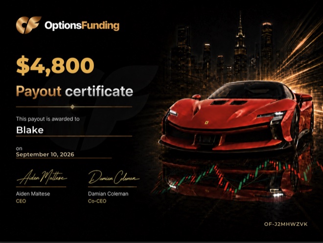 Options Funding payout J2MHWZVK